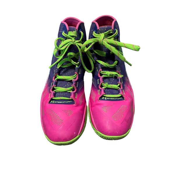 Under Armour Curry 2 Northern Lights Sneakers Men's Size 10 - Picture 1 of 5